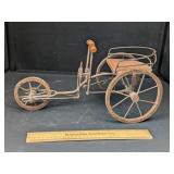 Metal & Wood Vintage Tricycle