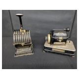 Safe-Guard & Hedman Vintage Check Writer