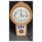 Miller Lite Beer Wall Clock