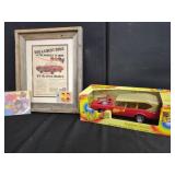 Monkees Memorabilia Lot With Die-Cast Car