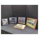 Framed Automotive-Themed Photos