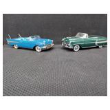 Two Classic Convertible Die-Cast Cars