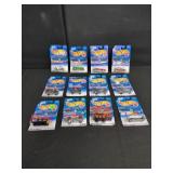 12 Hot Wheels Cars