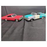 Die-Cast Model Cars: 1962 Impala and 1950s Bel Air