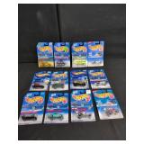 12 Carded Hot Wheels Cars