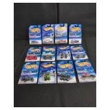 Carded Hot Wheels Vehicles