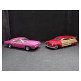 1969 GTO and Woody Wagon