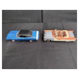 Two Collectible Die-Cast Model Cars