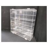 Clear Acrylic Display Case with Shelves
