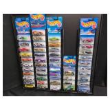 48 Hot Wheels Diecast Cars with Slotted Case