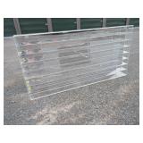 Clear Acrylic Display Case With Shelves