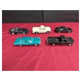 Five Model Cars