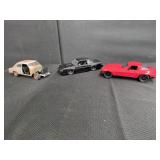 3 Fast & Furious Diecast Cars