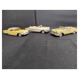 3 Vintage Model Cars