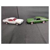 Two Diecast Classic Muscle Cars