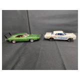 Two Die-Cast Model Cars