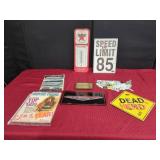 Vintage Automotive Memorabilia Lot