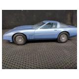 4- 1985 Composite Light Blue Metallic Corvettes