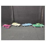 Five Vintage Composite Model Cars
