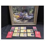 Framed Signed Dukes of Hazzard Cast Photo