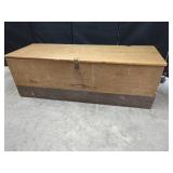 Wooden Storage Chest with Compartments