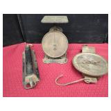 Antique Metal Scale Collection