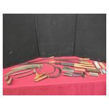 Various Hand Tools and Blades