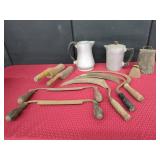 Rustic Hand Tools and Kitchen Items