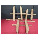 3 Assorted Wood Screw Clamps