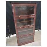 Four Door Wooden Barrister Bookcase