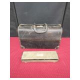 Leather Veterinarian Bag with Tools