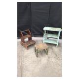 3 Wooden Furniture Pieces