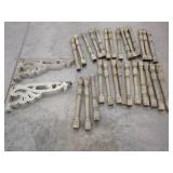 Wood Stair Spindles and Decorative Brackets
