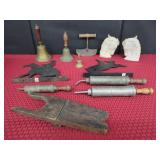 Horse Related, Brass Bells, Primitive Items