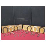 Horseshoe Wall Decor and Loose Shoes