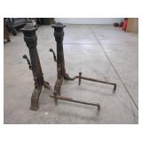 Cast Iron Fireplace Andirons