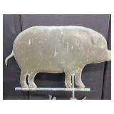 Copper Hog Weathervane