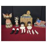 Decor Figurines and Doll Parts