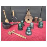 Primitives, Utensils, Glass Insulators, Etc