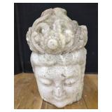 Marble Sculpture of a Female Head