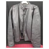 Wilda XL Black Vintage Leather Jacket