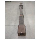 Antique Walnut Architectural Column