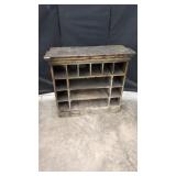 Wooden Multi-Compartment Cabinet