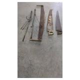 Crosscut Saws & Copper Lightning Rods