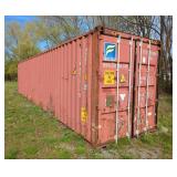 40-Foot Steel Shipping Container