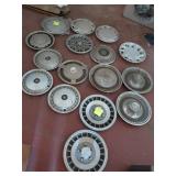 Assorted Automotive Hubcaps