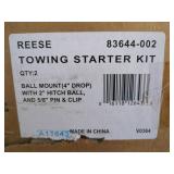 New Reese Towing Starter Kit with 2 Hitch Ball