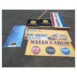 Group Advertising Banners and Signs
