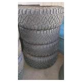 Four Nitto Ridge Grappler Tires 37x12.50 R18LT