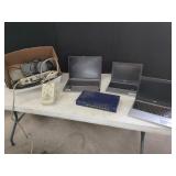 Laptops, Networking Equipment, and Cables